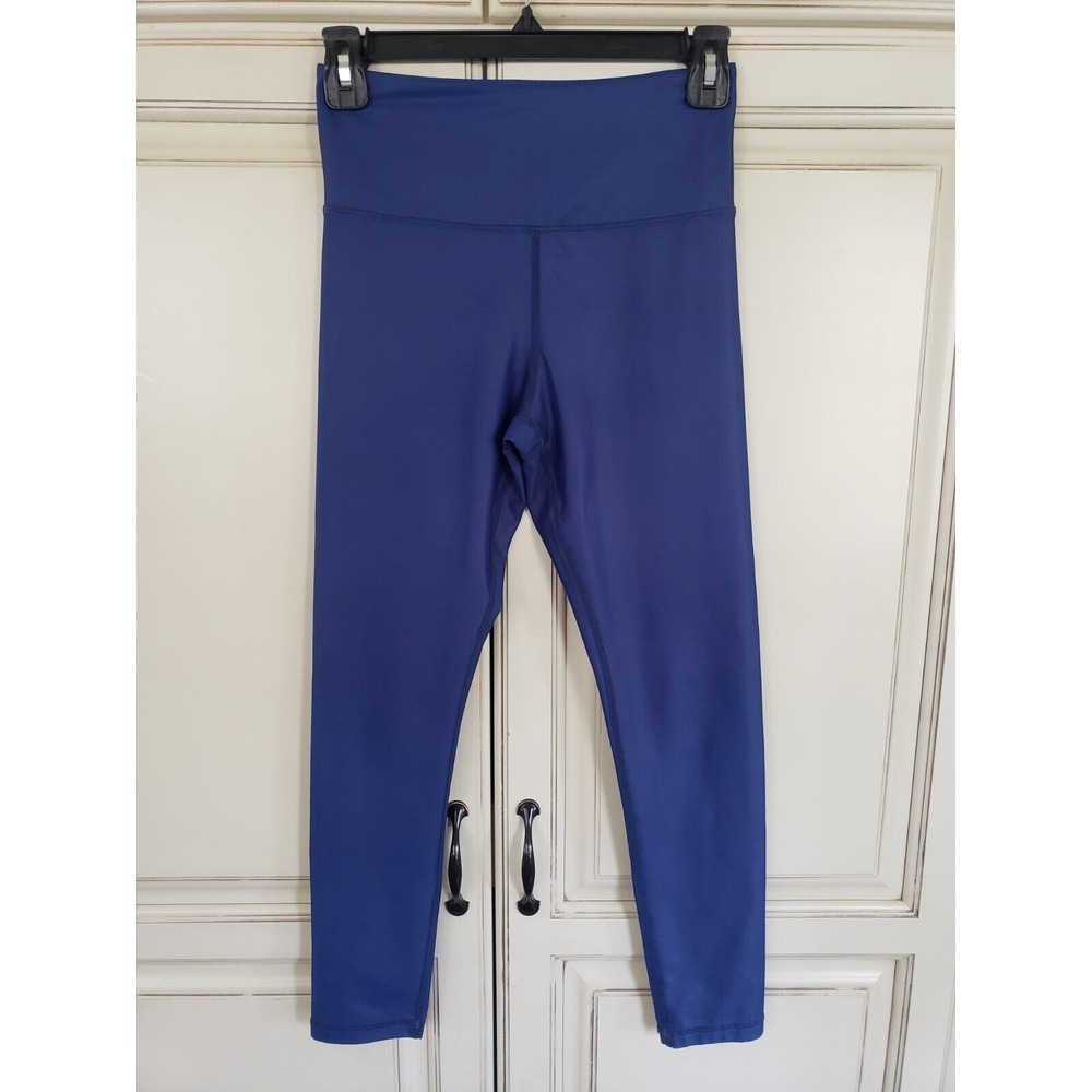 Zyia Blue Metallic‎ Light N Tight Sz 4